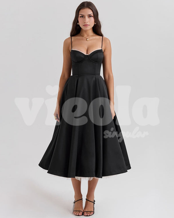 Selene Siyah / XS Core Gown Length Dress