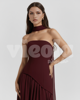 Serena Core Gown Length Dress