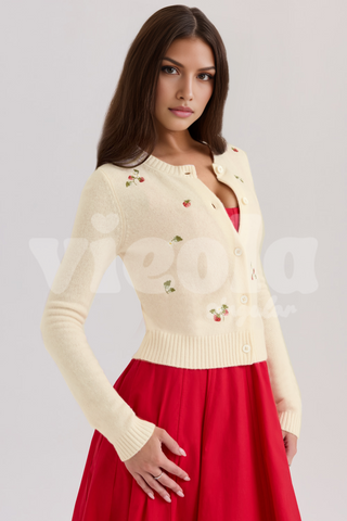 Cherry Hırka Cardigan Cherry