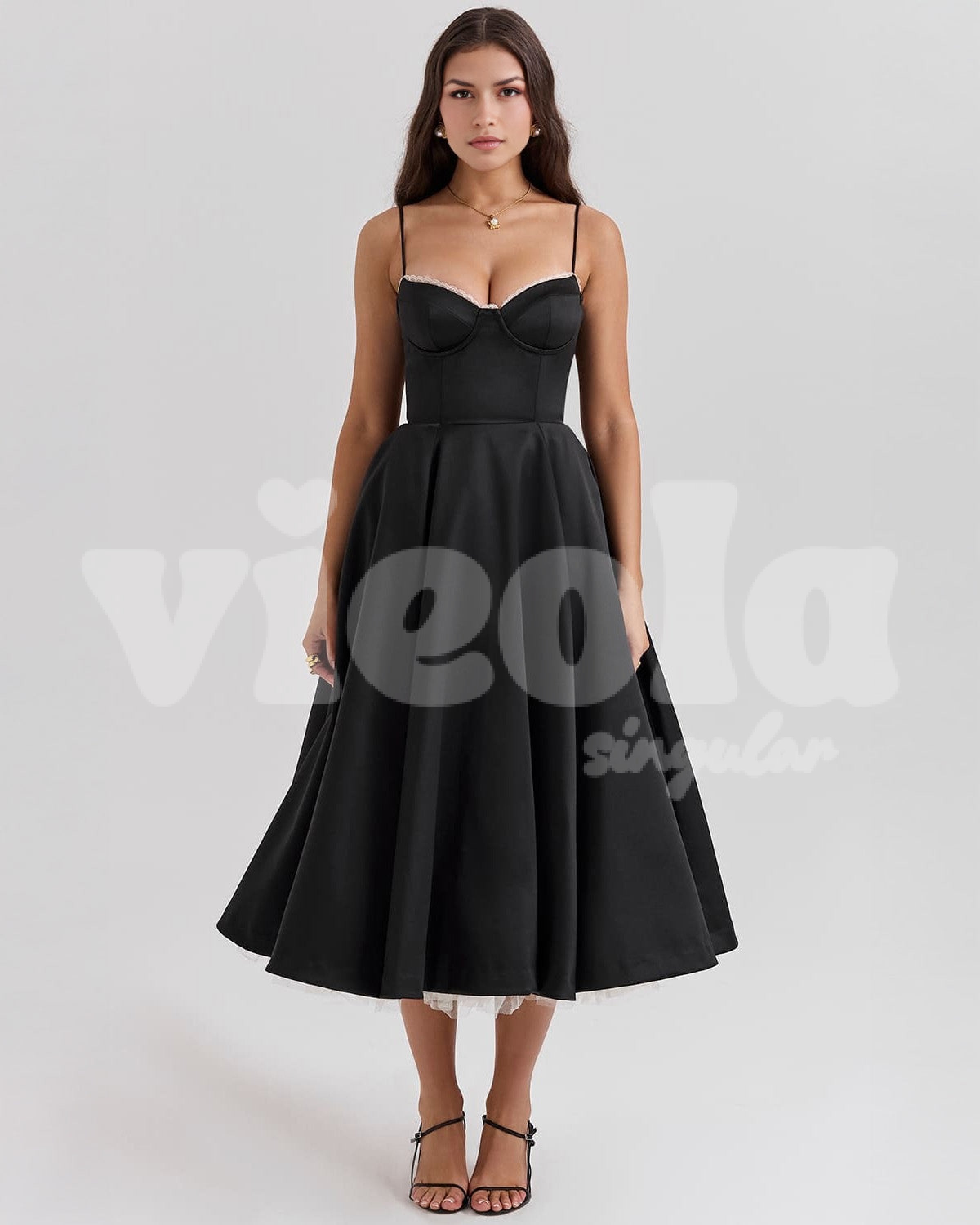 Selene Siyah / XS Core Gown Length Dress