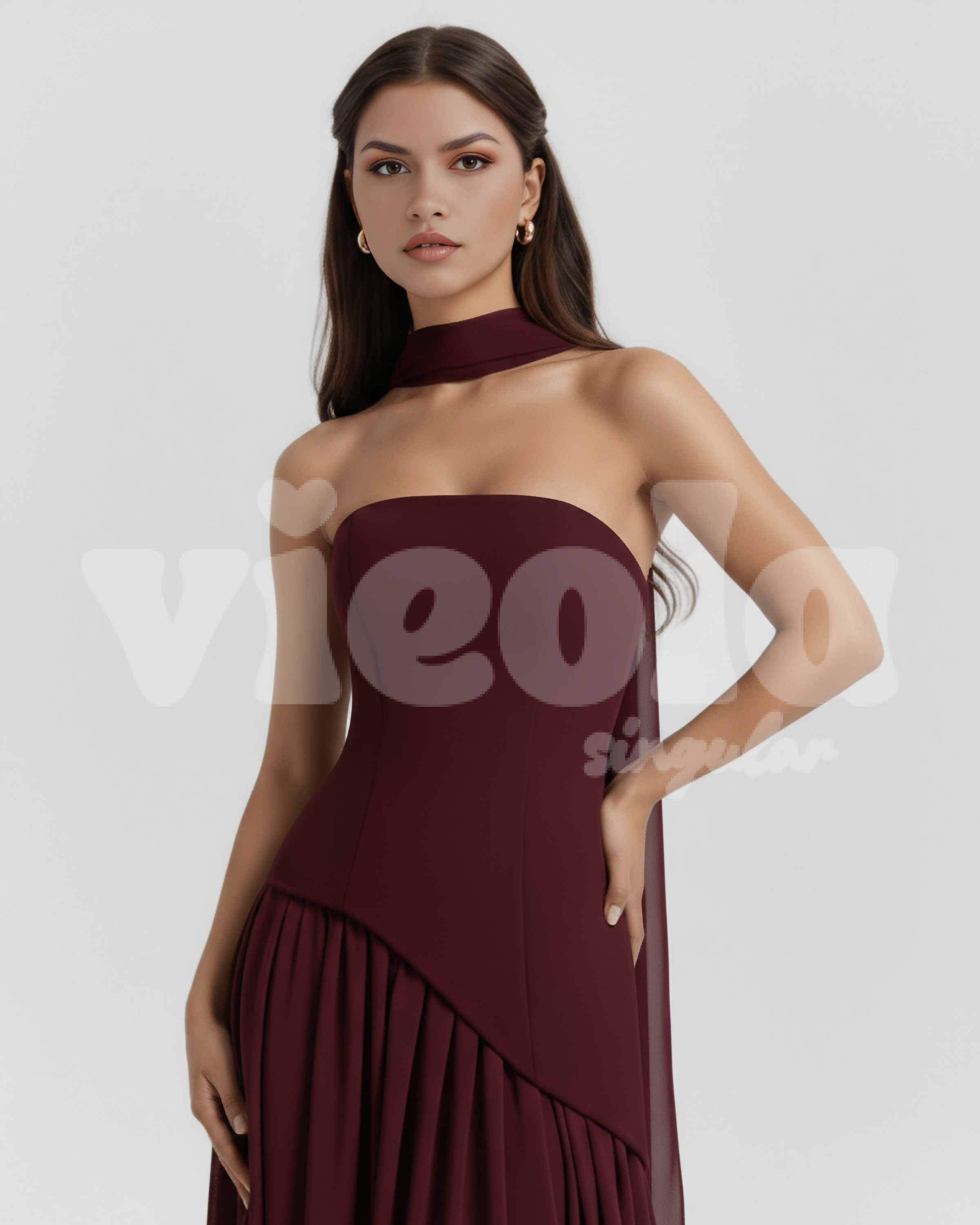 Serena Core Gown Length Dress