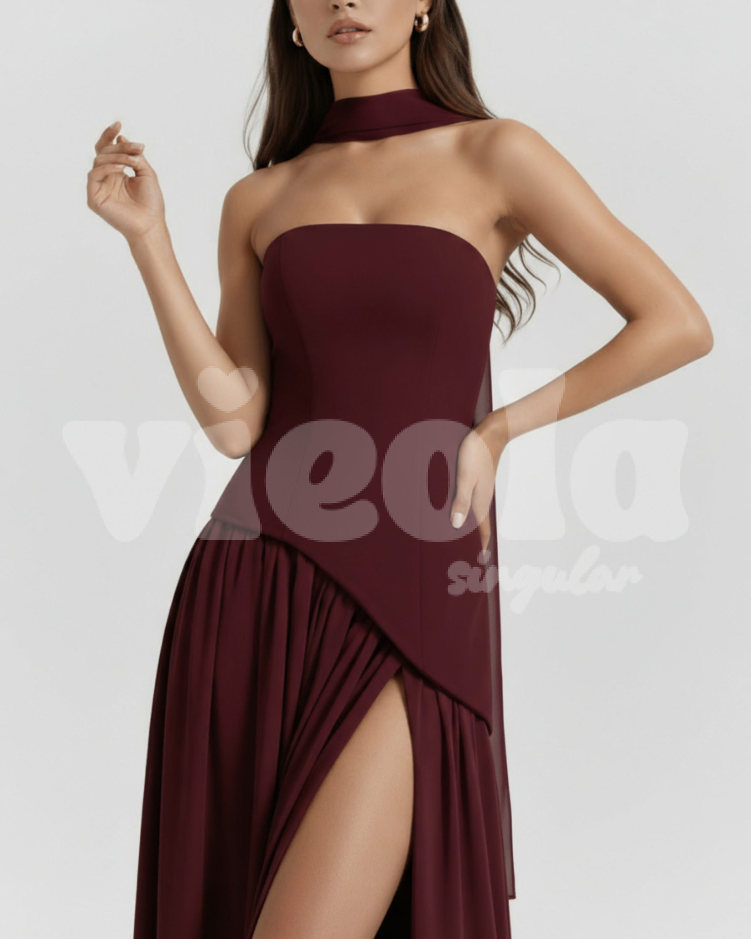 Serena Core Gown Length Dress