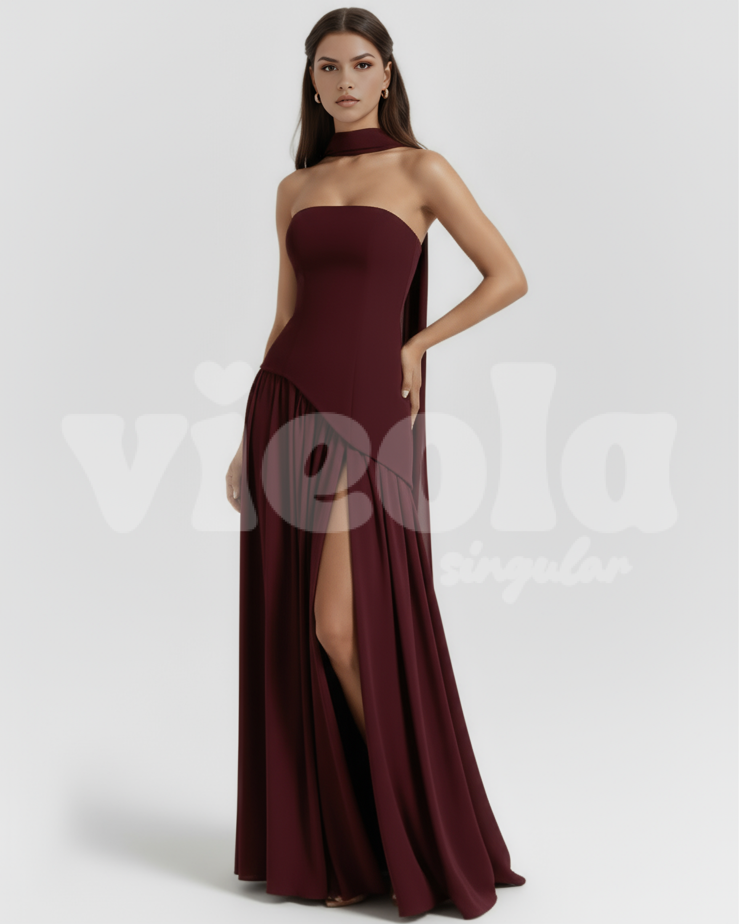 Serena Core Gown Length Dress