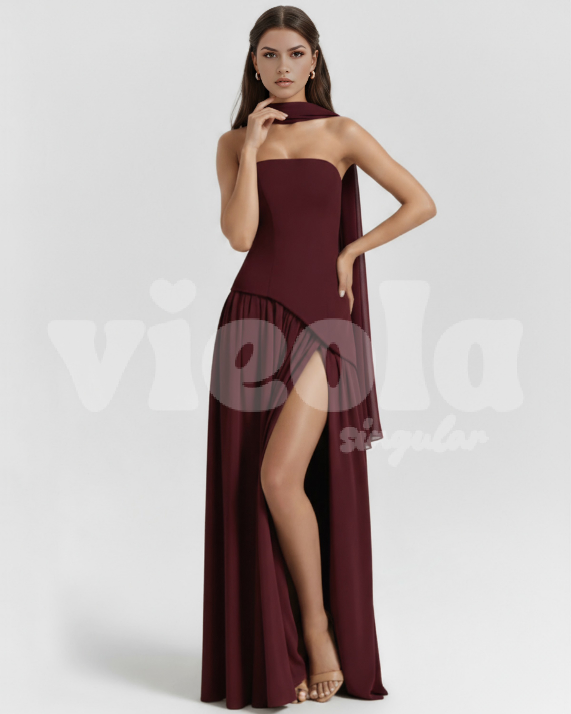 Serena Core Gown Length Dress